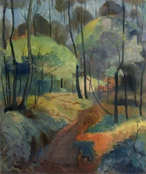 Camino del bosque, 1920